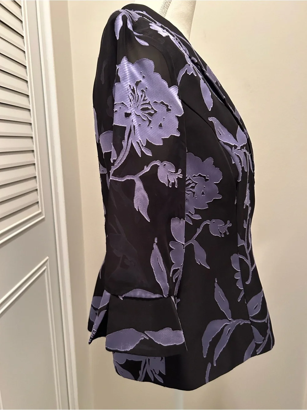 Jacket Alex Evening wear Petite Large Women’s lavender and black